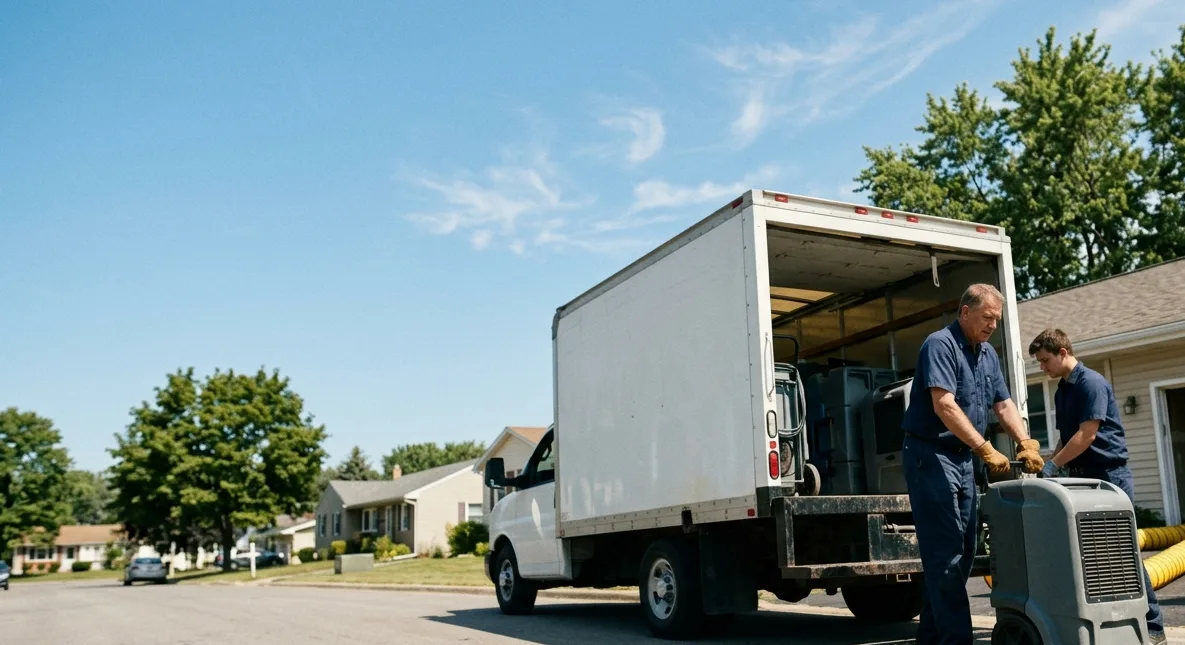 Water Damage Cleanup in Zoar, OH near me